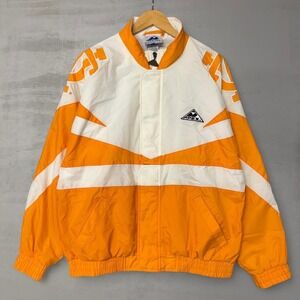 Vintage Tennessee Volunteers RARE Apex One Windbreaker Jacket Orange White Large